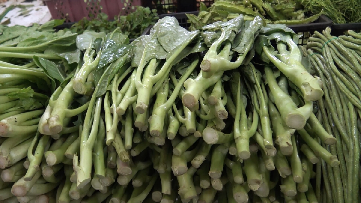 ผักตลาดสงขลาปรับราคาสูงขึ้นอย่างต่อเนื่องในช่วงเทศกาลกินเจ