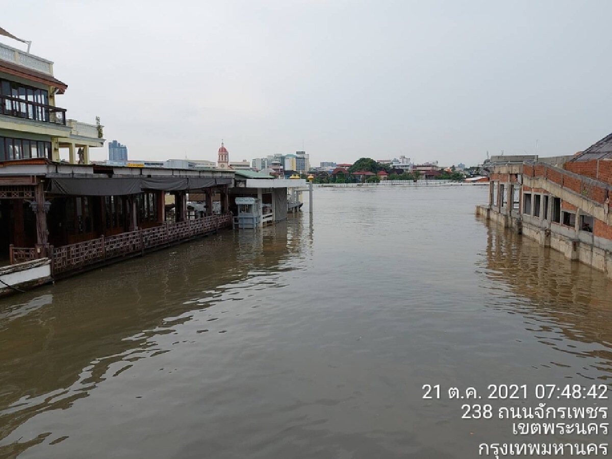 "อัศวิน"ยันกทม.ไม่กระทบหลังมวลน้ำเหนือไหลผ่านเจ้าพระยา