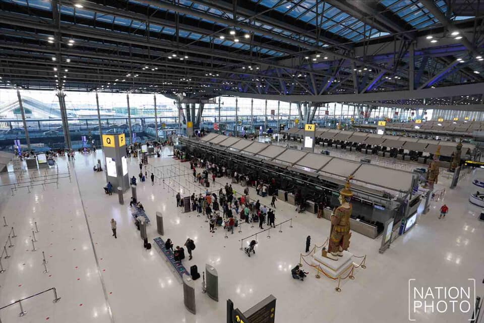 AOT พร้อมเปิดประเทศ 1 พ.ย. รับผู้โดยสาร 30,000 คน แบบไร้สัมผัส
