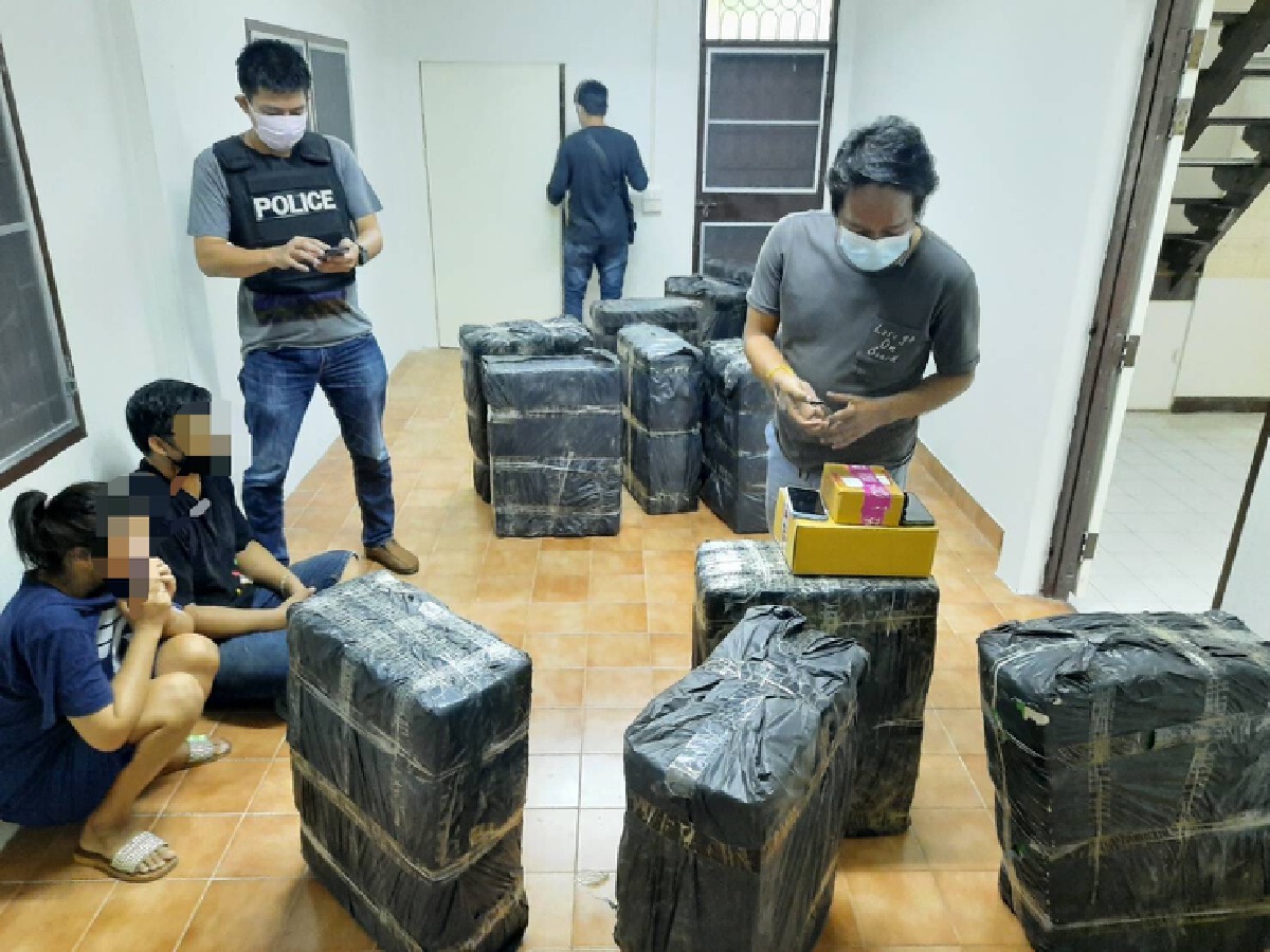 ตำรวจ 191 โชว์ผลงานจับค้ากัญชาออนไลน์กว่า 616 ​กิโลกรัม