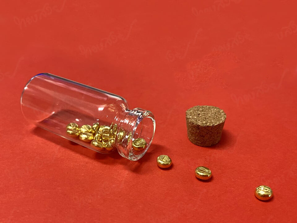 ลงทุนเม็ดทองคำจิ๋ว 96.5% สำหรับคนงบน้อย