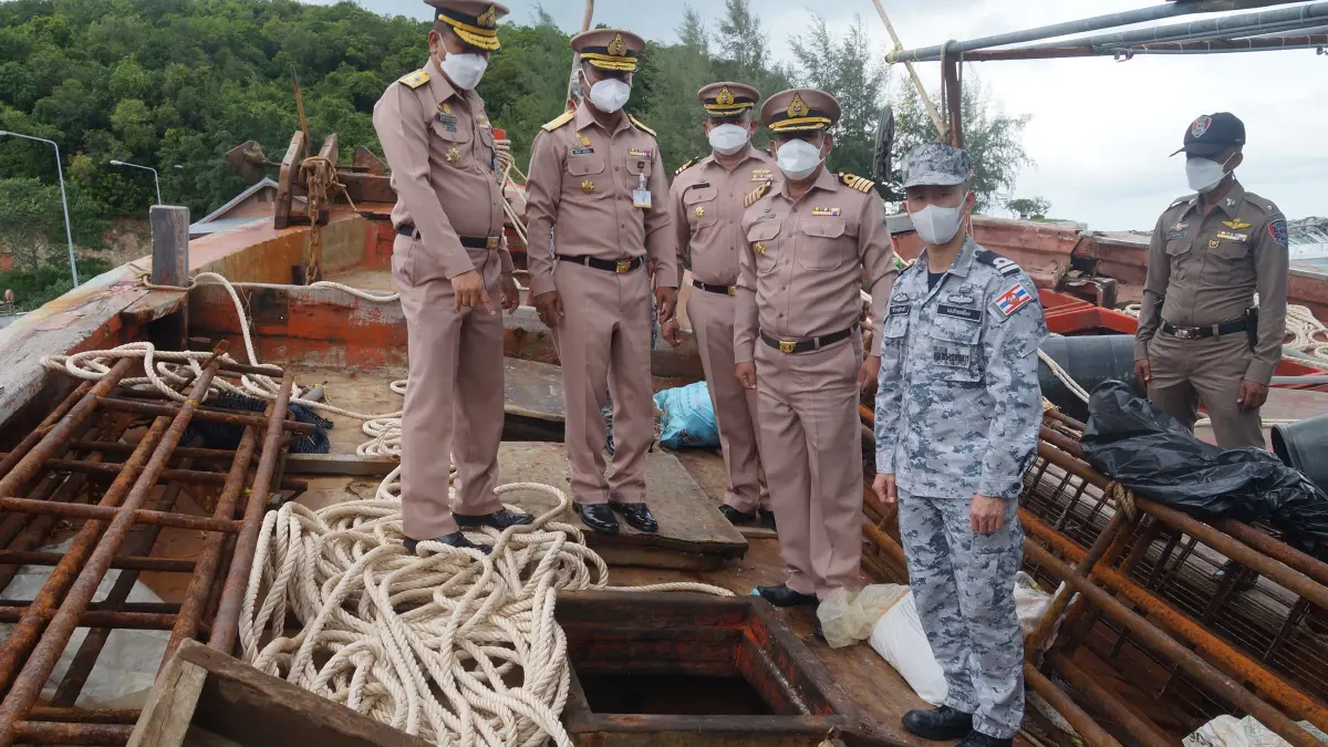 ระทึกกลางอ่าวไทยเรือประมงเวียดนาม พุ่งชนเรือต.113ทหารเรือไทย