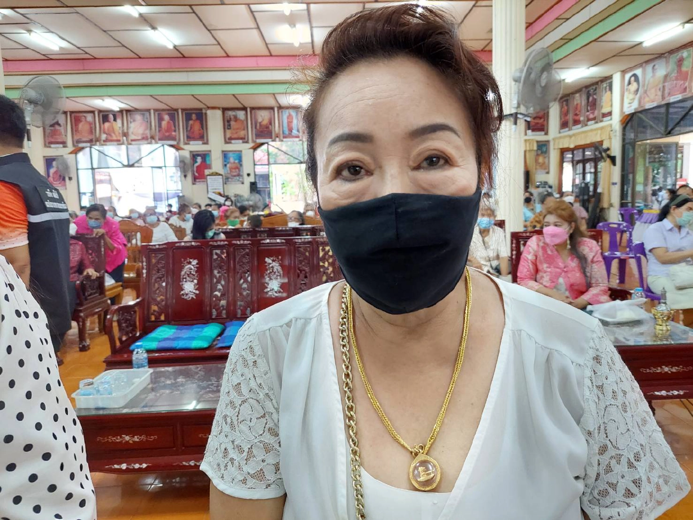 กฐินยุคโควิดวีลแชร์ใส่ต้นกฐิน หวังพระอาพาธใช้ประโยชน์