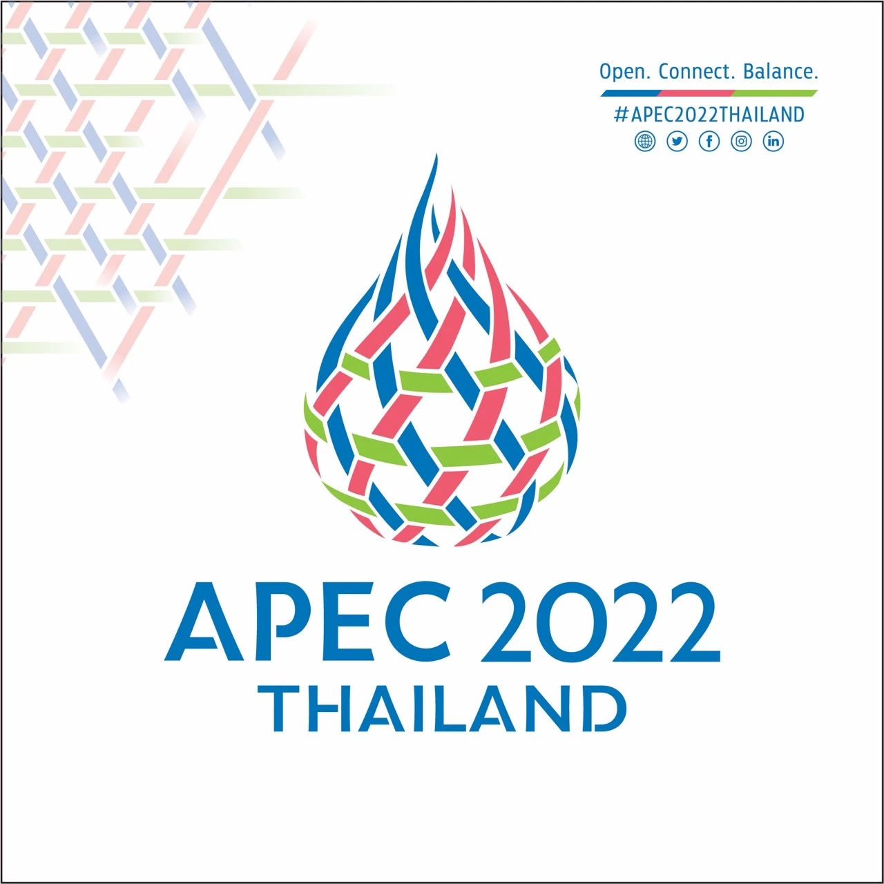 เปิดตัวตราสัญลักษณ์การประชุม APEC 2022