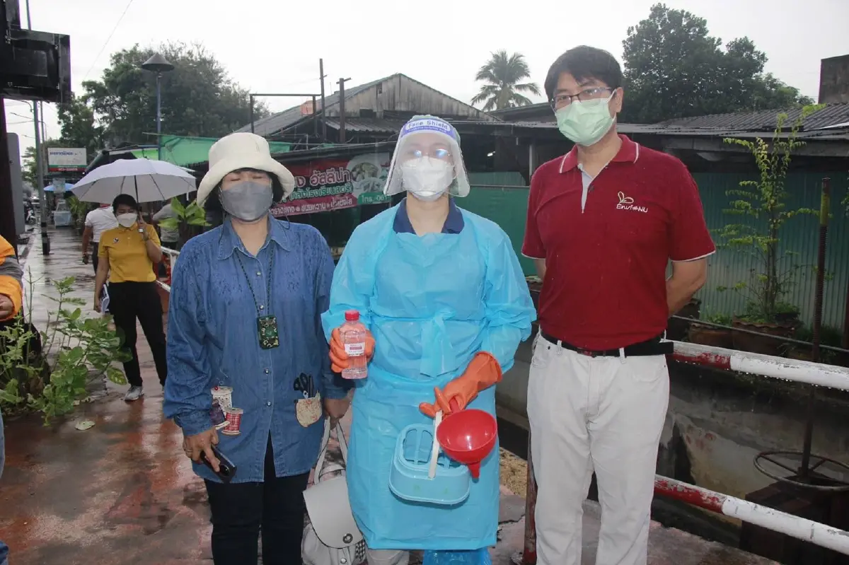 เก็บตัวอย่างซาก SARS-CoV-2 ในน้ำเสียหาฮอตสปอตการระบาด