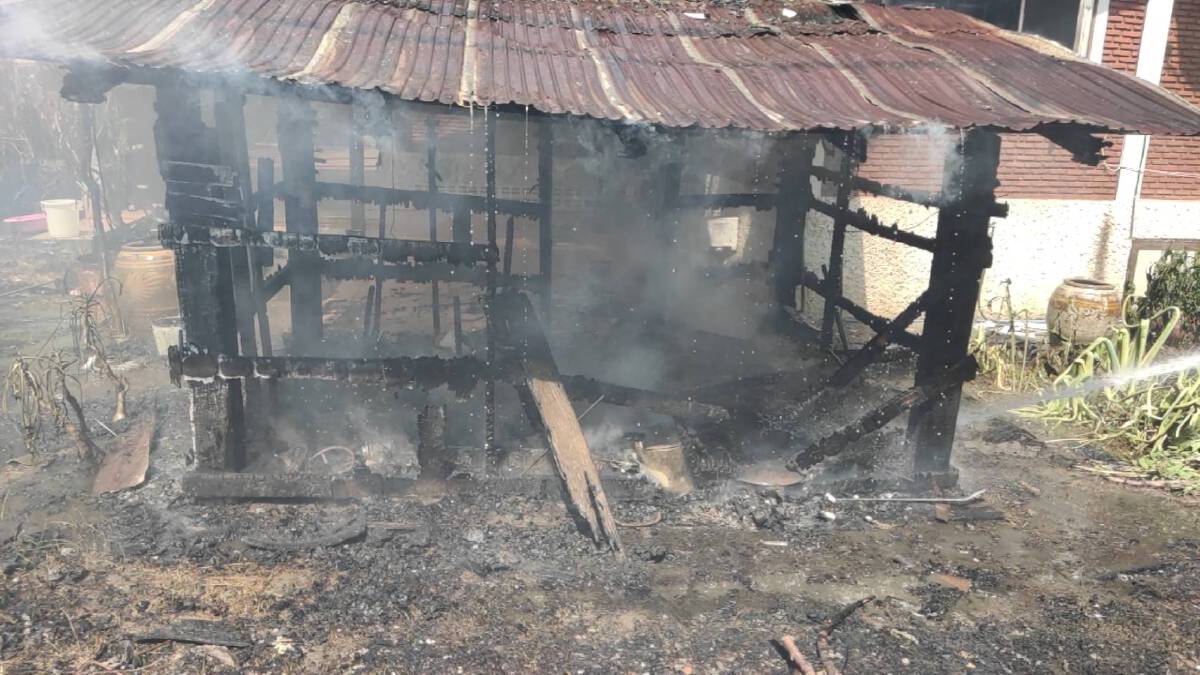 ระทึกเพลิงไหม้บ้านอดีตผู้ว่าราชการจังหวัดสงขลา