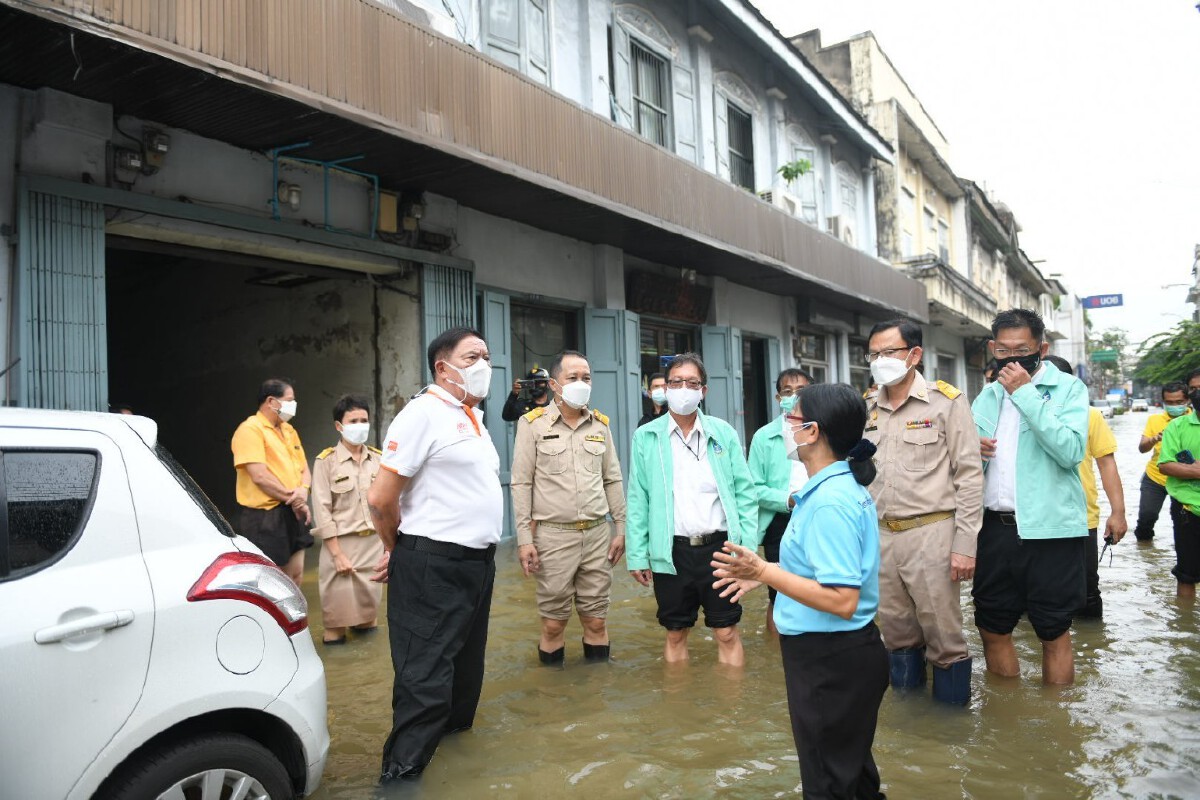 ผู้ว่าฯอัศวิน ขอโทษประชาชน ที่ได้รับผลกระทบจากแม่น้ำเจ้าพระยา ล้นตลิ่ง