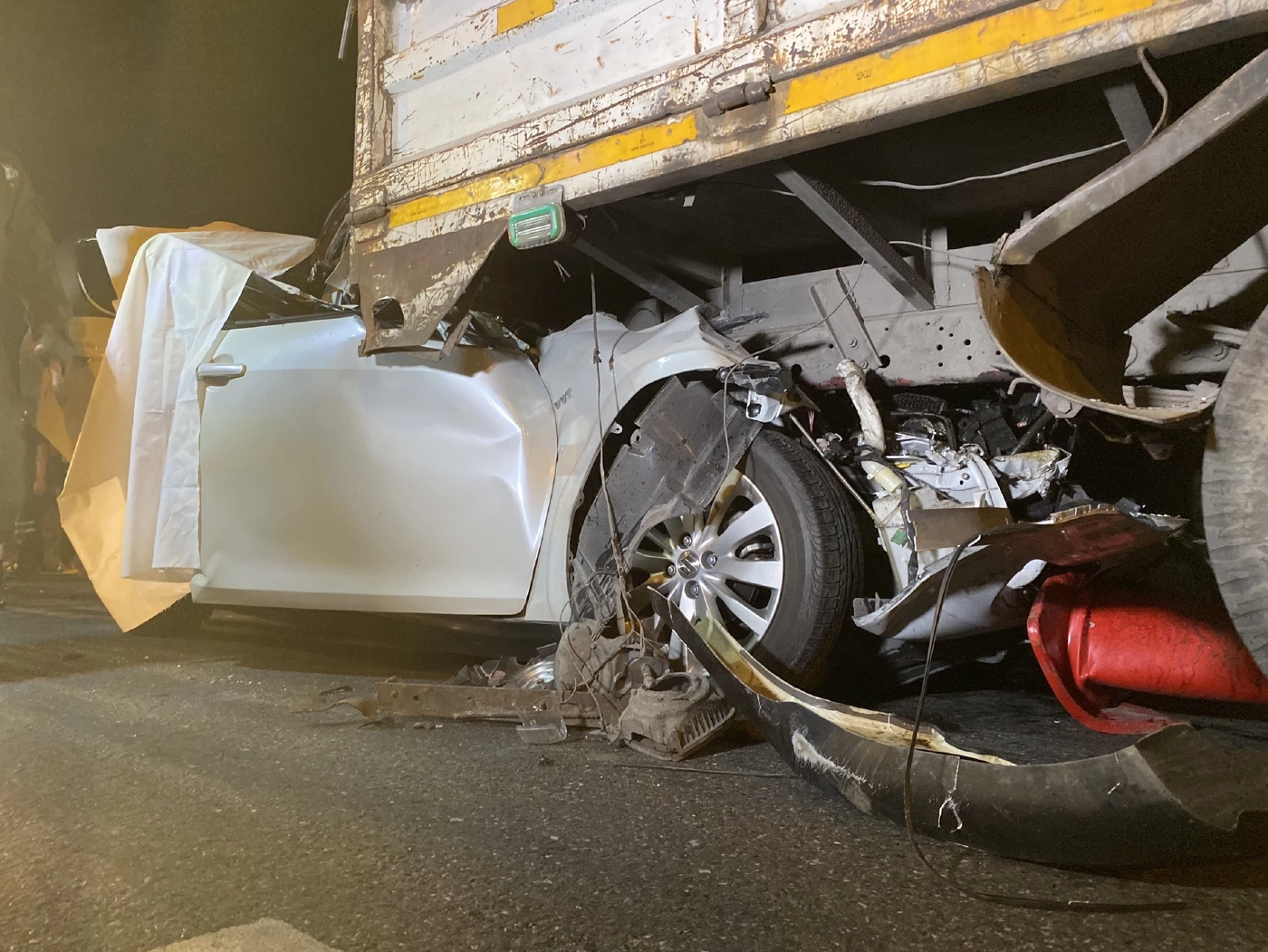 เครือข่ายคดี เสี่ยโจ้ ปัตตานี ซิ่งเก๋งชนรถบรรทุกบนทางด่วนดับ