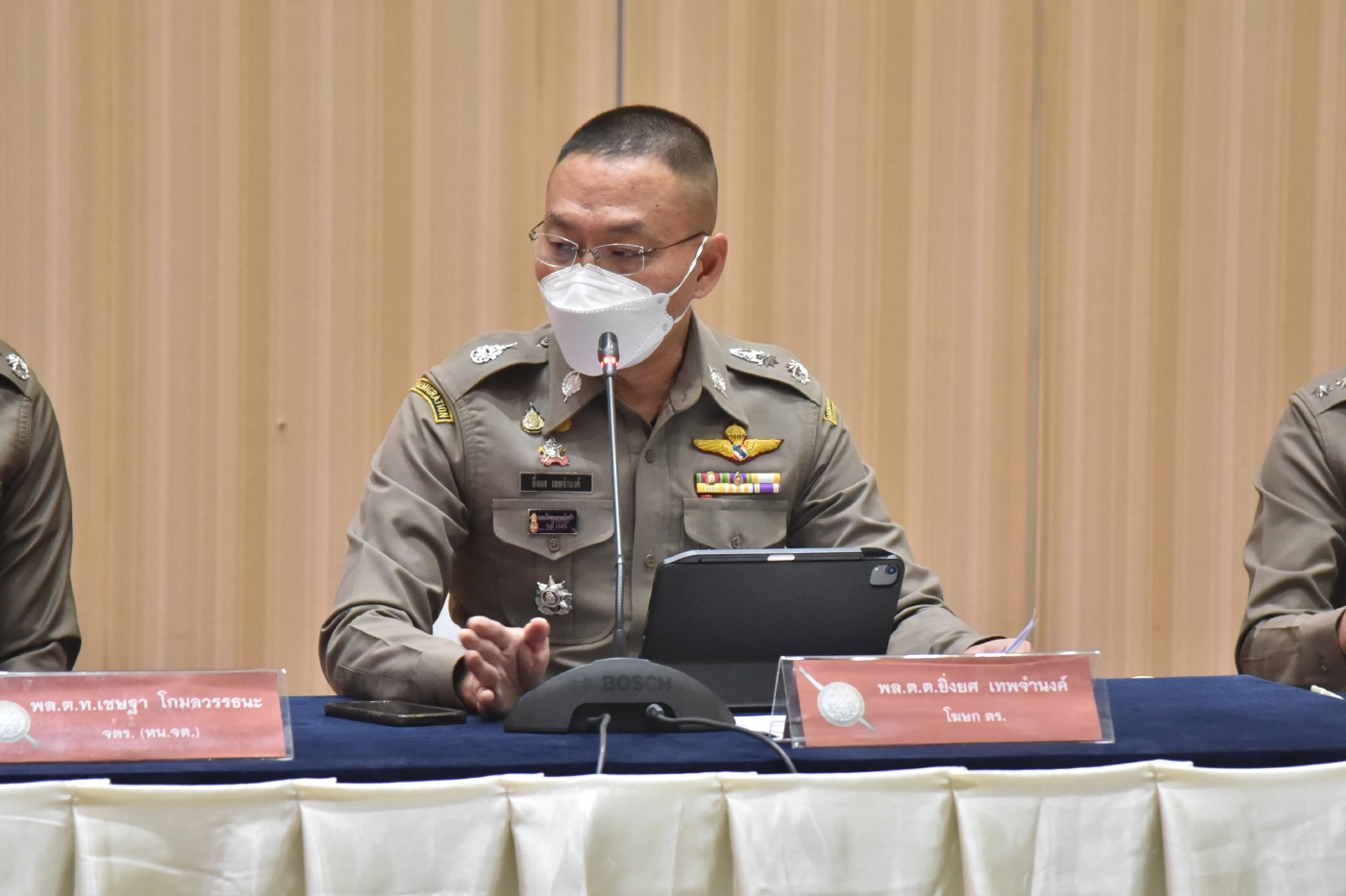 พล.ต.ต.ยิ่งยศ เทพจำนงค์ โฆษกสำนักงานตำรวจแห่งชาติ 