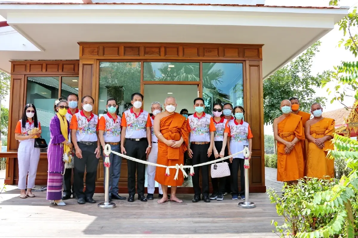 สมาคมแปดริ้วเปิดที่ทำการสาขาสองใน อ.บ้านโพธิ์ เพื่อเป็นจุดช่วยเหลือ ปชช.