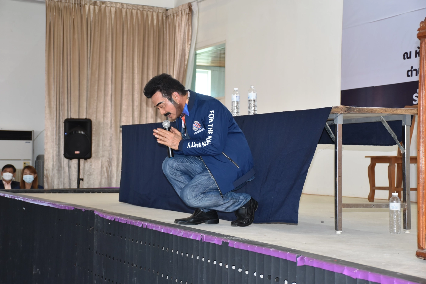 “ศรัณย์วุฒิ”นั่งเก้าอี้หน.พรรคเพื่อชาติ-ยันอยู่ข้างประชาธิปไตย