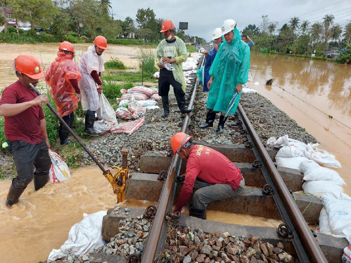การรถไฟฯ เปิดเดินรถเส้นทางสายใต้ตามปกติ