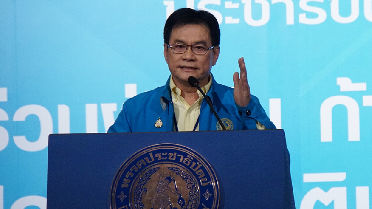 "จุรินทร์"ปัดตอบ"บิ๊กแป๊ะ"ถอนตัวลงผู้ว่าฯกทม. เผยยังไม่ทาบทามร่วมงาน