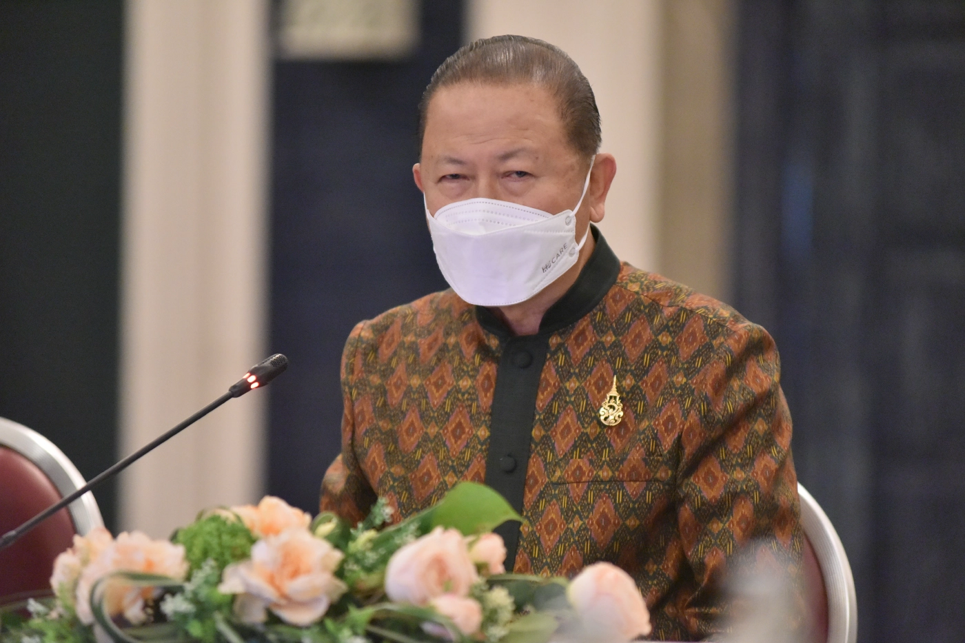 สนั่น อังอุบลกุล ประธานกรรมการหอการค้าไทยและสภาหอการค้าแห่งประเทศไทย