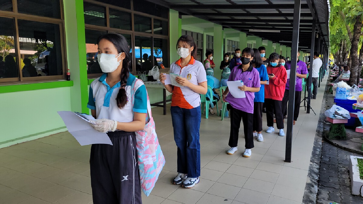 ผลตรวจกลุ่มเสี่ยง รร.ปทุมพิทยาคมเป็นลบทั้ง 134 คน