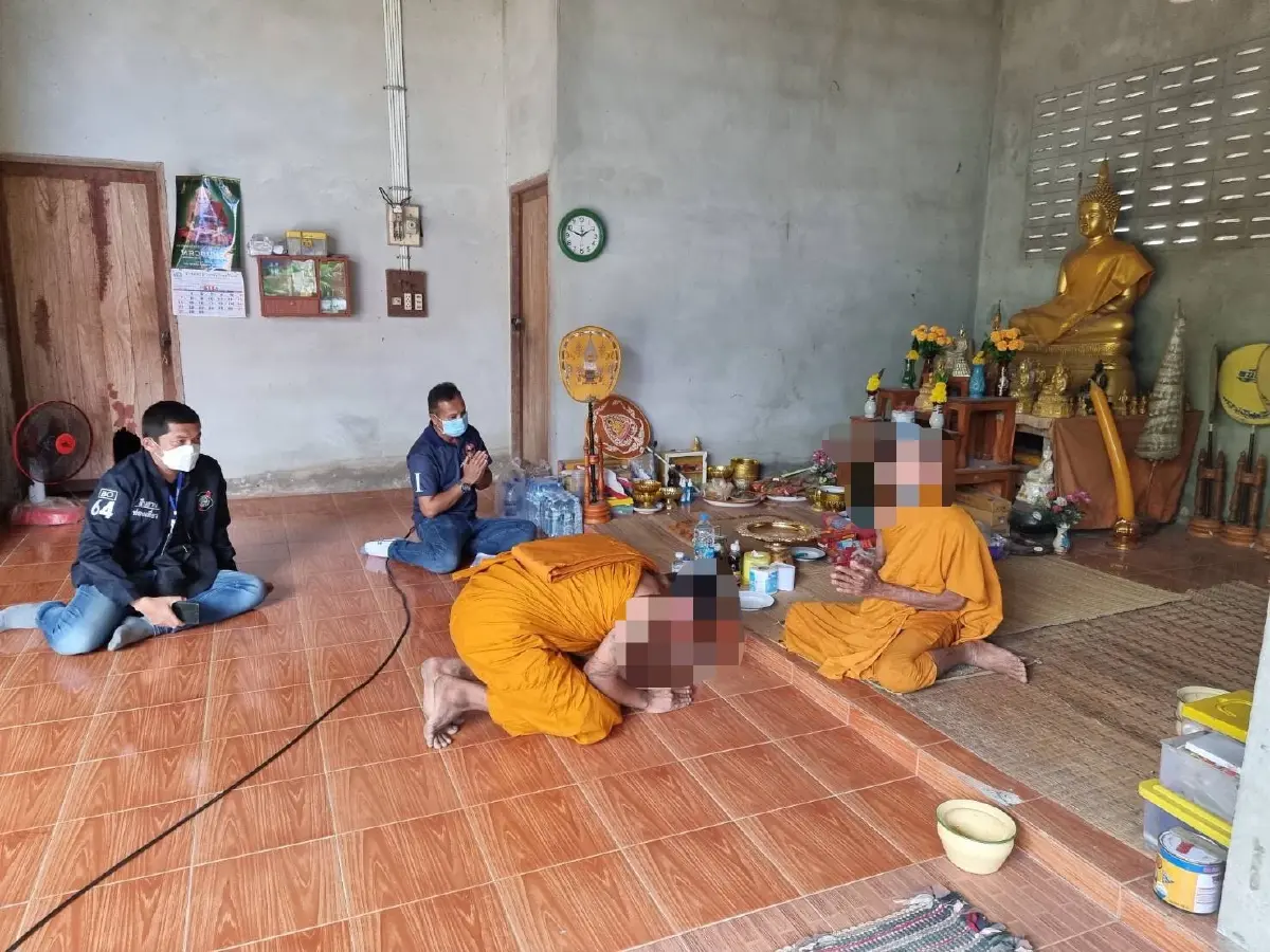จับสึกพระ หนีคดีทำร้ายร่างกายผู้อื่นถึงแก่ความตาย