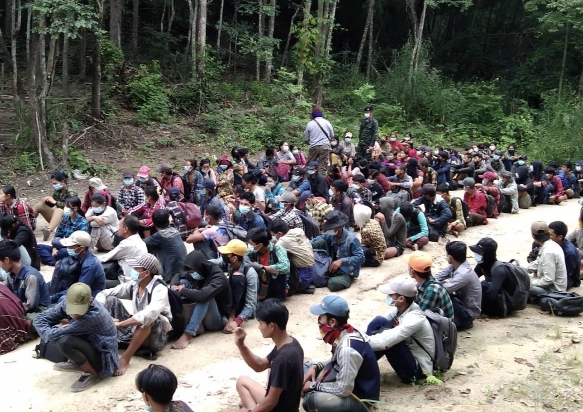 ไม่ขาดสาย! กองกำลังสุรสีห์จับ 133 ชาวเมียนมาลอบเข้าไทย