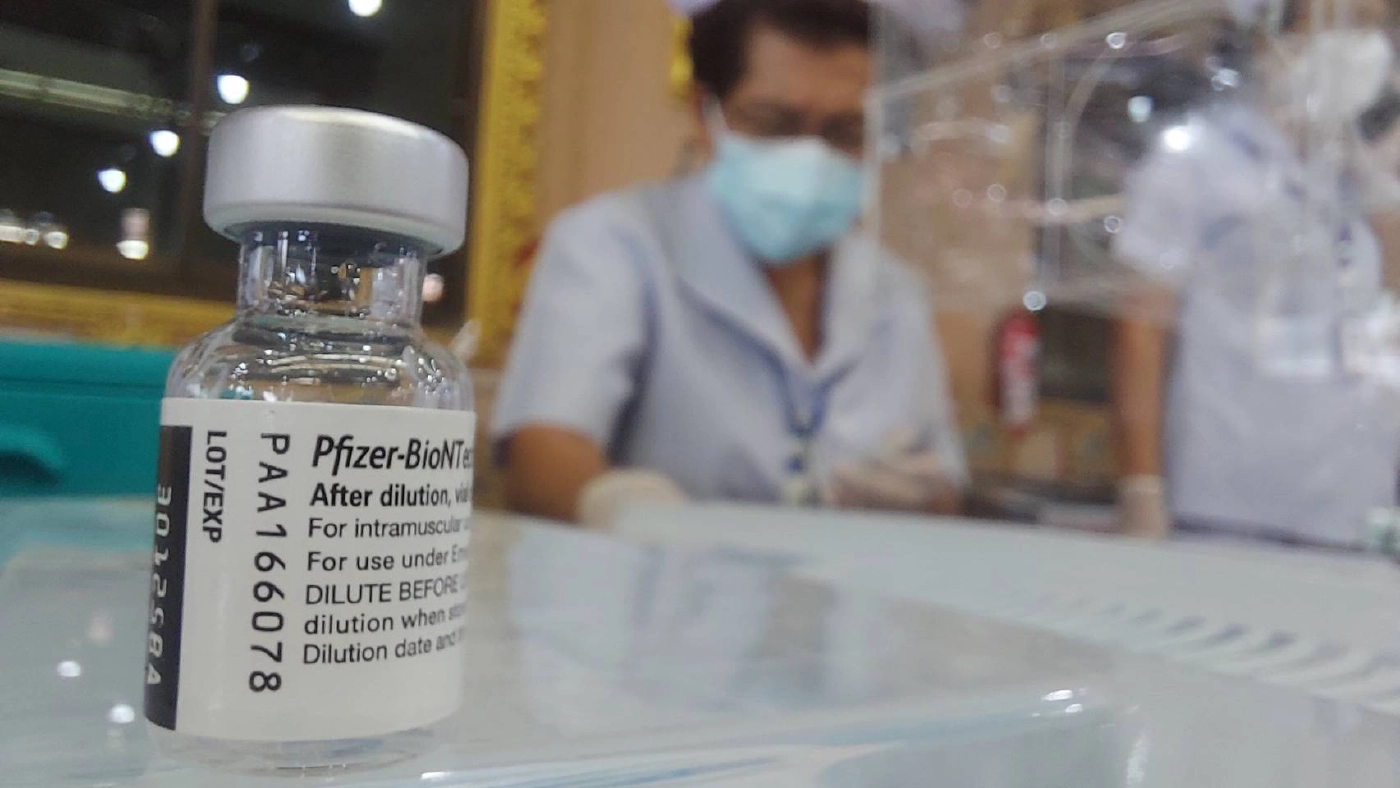 "นนท์พร้อม ready to work" สูตรวัคซีน Sinovac+Pfizer