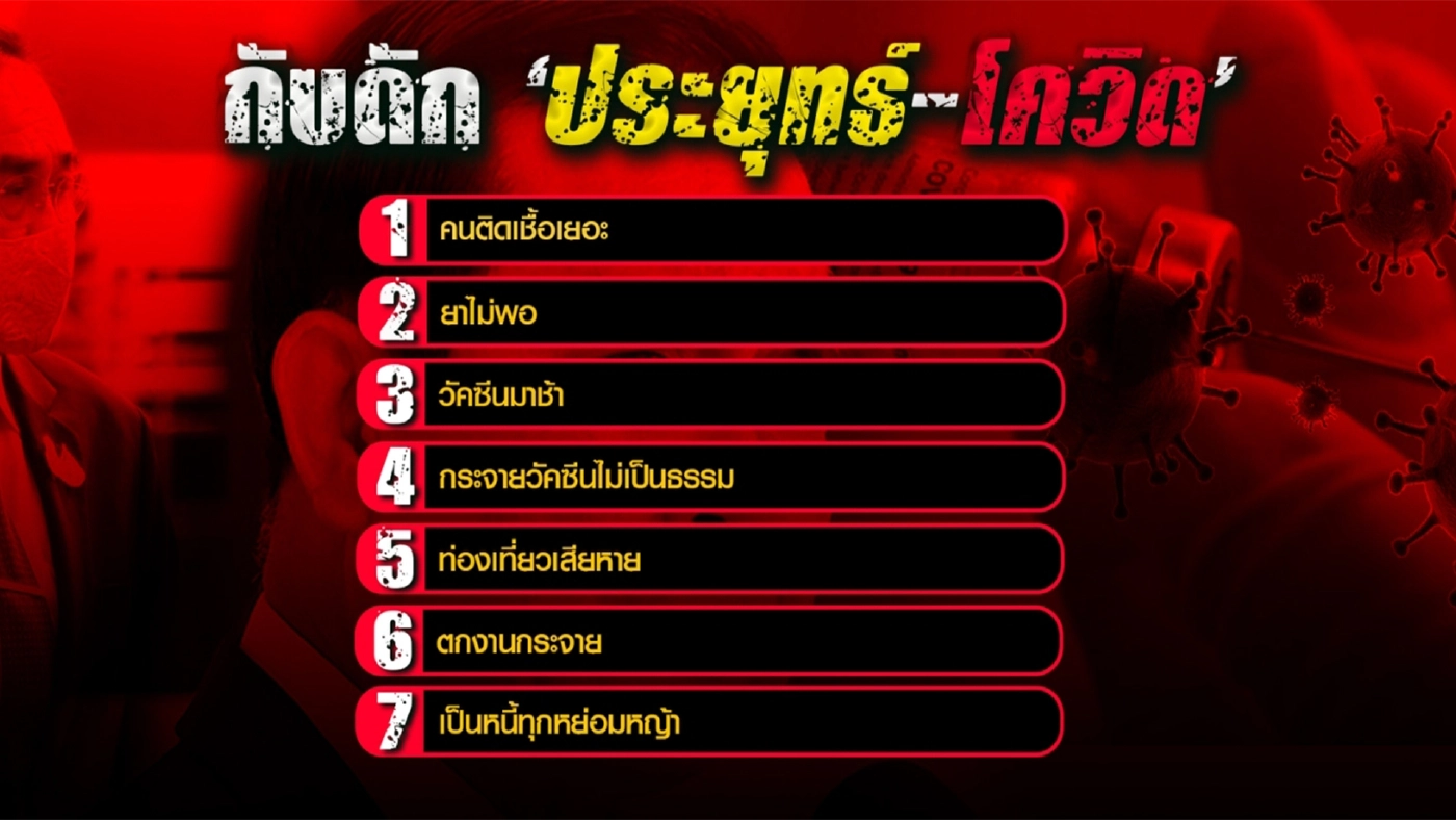 จุดพลิกผันเพื่อไทย จุดพลิกผันประยุทธ์