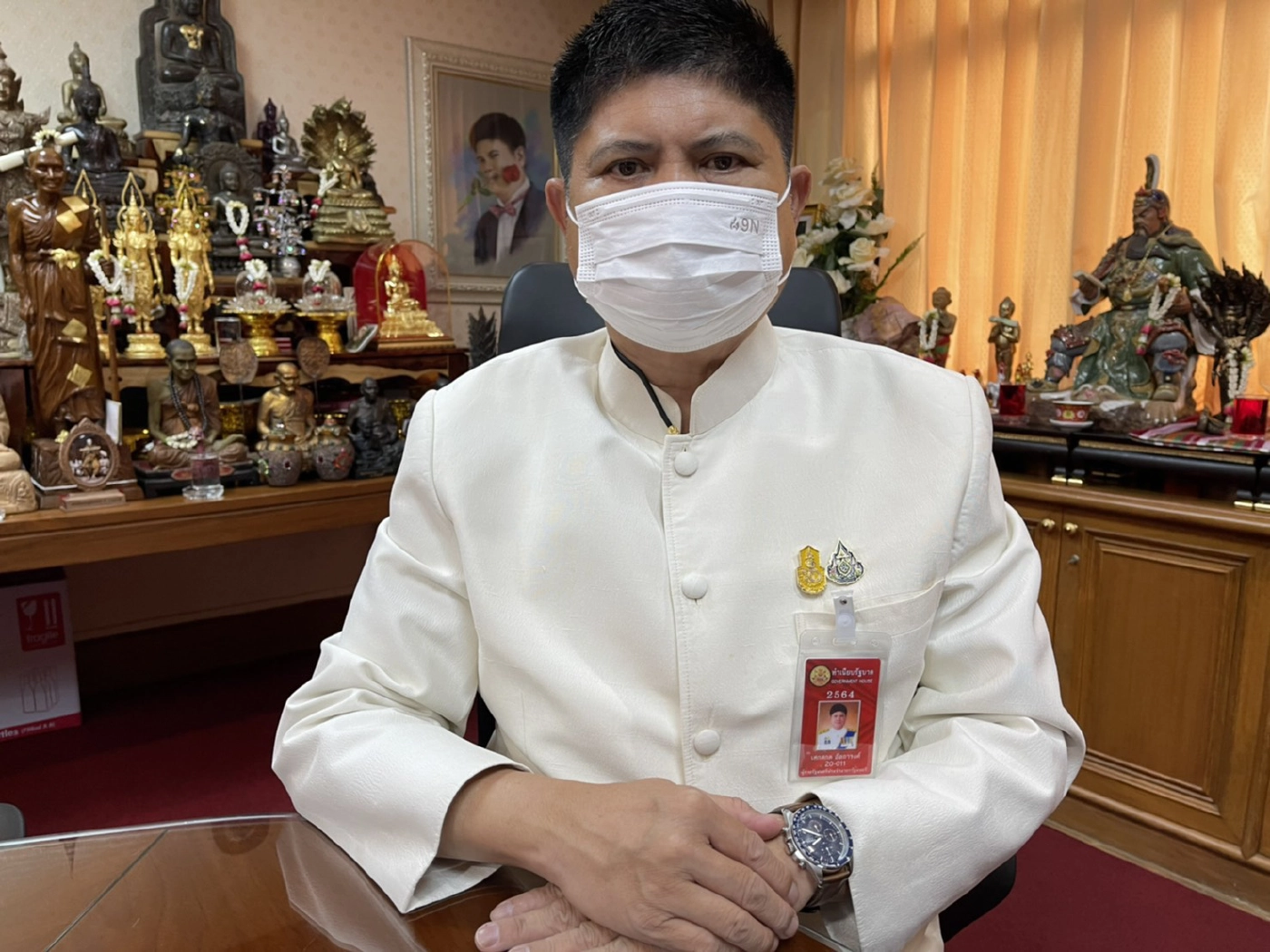 นายเสกสกล อัตถาวงศ์ ผู้ช่วยรัฐมนตรีประจำนายกรัฐมนตรี 