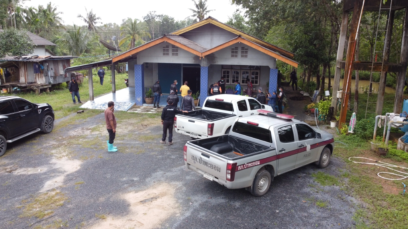 ตำรวจค้น 4 จุด คลี่คลายคดียิงถล่มบ้าน อ.ป่าพะยอม พัทลุง