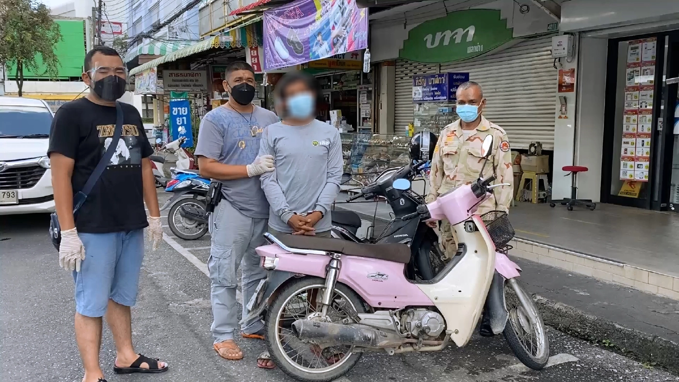 รวบรอบสอง "เบิร์ดตลาดสด" ขโมยจักรยานยนต์