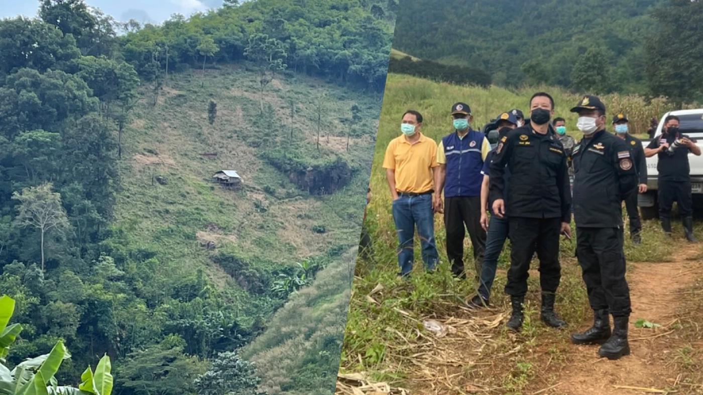 ทหาร สนธิกำลังป่าไม้-อุทยานฯ ลุยยึดคืนป่าดอยแม่สลองร้อยไร่