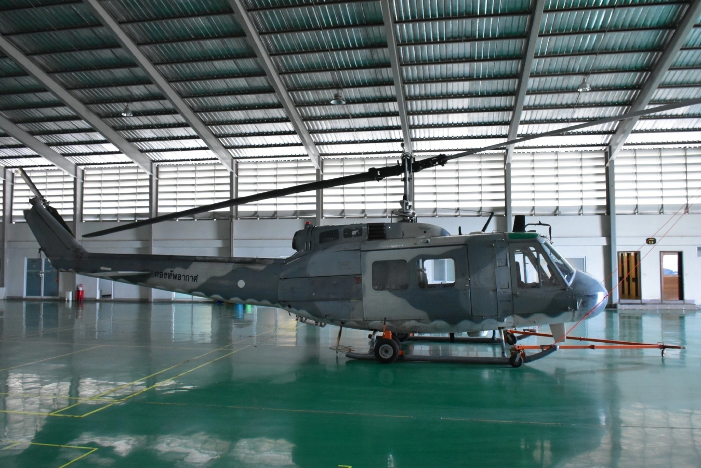 ทอ.นำเฮลิคอปเตอร์ฮิวอี้ไปตั้งแสดงพิพิธภัณฑ์หลังประจำการกว่า 50 ปี