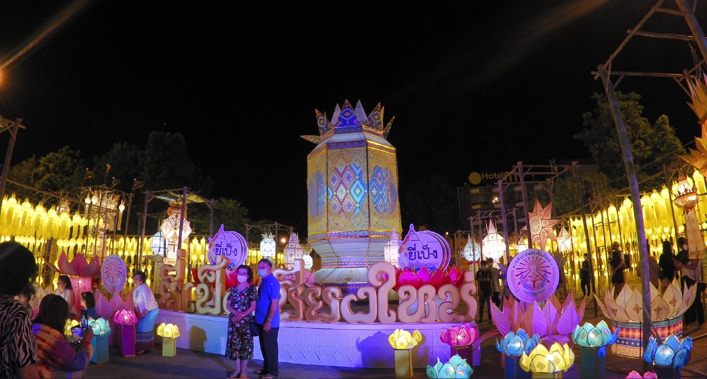 เทศกาลลอยกระทงยี่เป็งเชียงใหม่เริ่มคึกคัก