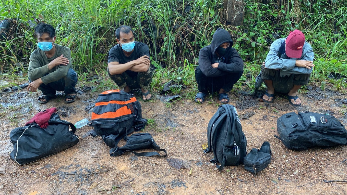 จับอีกต่างด้าวจ่าย2,000ริงกิตมุดรั้วชายแดนไทย-มาเลย์