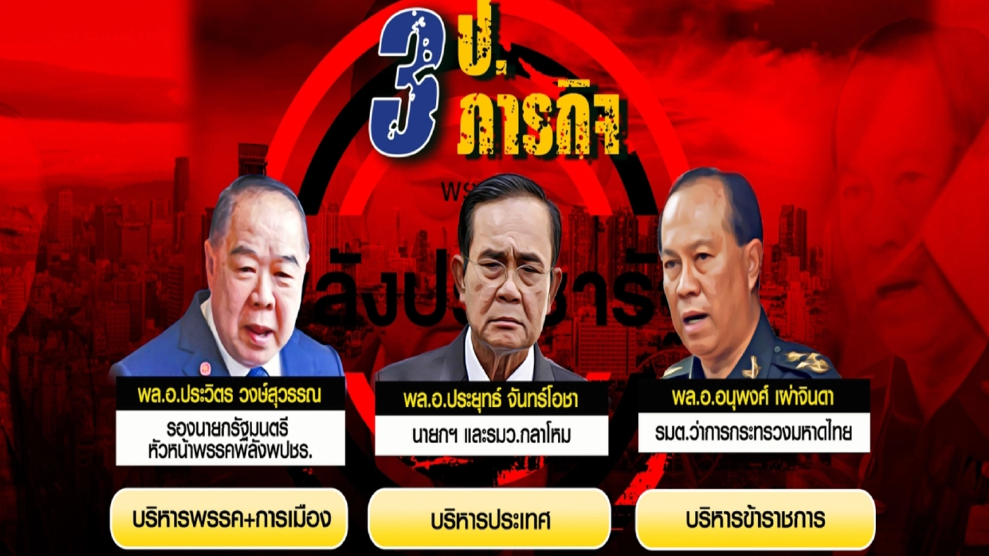 "นิโรธ"ฉากลอมชอมอำนาจรัฐบาลของกลุ่ม 3ป.