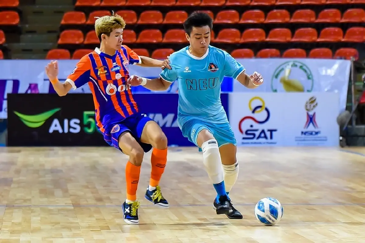 ห้องเย็นท่าข้ามสะดุดเจ๊านนท์ 2-2 ตามจ่าฝูง 3 แต้มศึกฟุตซอลไทยลีก