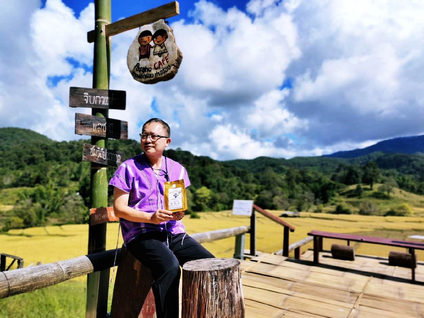  วิวสวย เครื่องดื่มดี ที่“Posaho Café ”กาแฟเด็กน้อยทำอร่อย