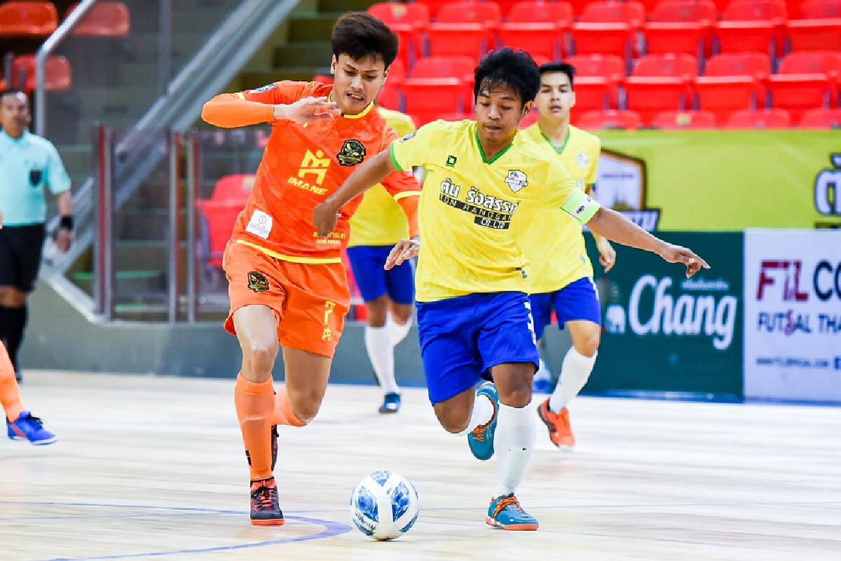 "เนโต้"กดแฮตทริกพาราชภัฎเพชรบุรีฯเจ๊าแบงค็อกฯ3-3ศึกฟุตซอลไทยลีก