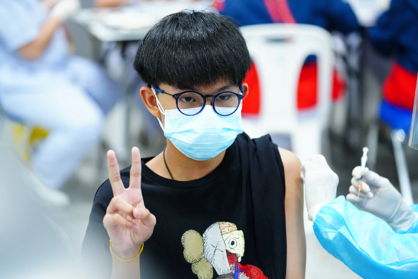 กทม. เปิดลงทะเบียนฉีดวัคซีน Pfizer เข็มที่ 1 สำหรับเด็ก 12-18 ปี