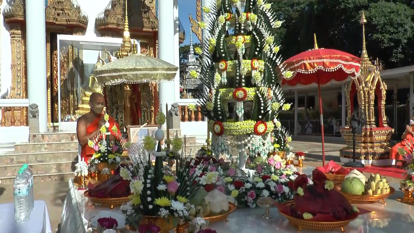 บวงสรวงเป็นปฐมฤกษ์ ก่อนเปิดวัดท่าซุงเป็นวันแรก