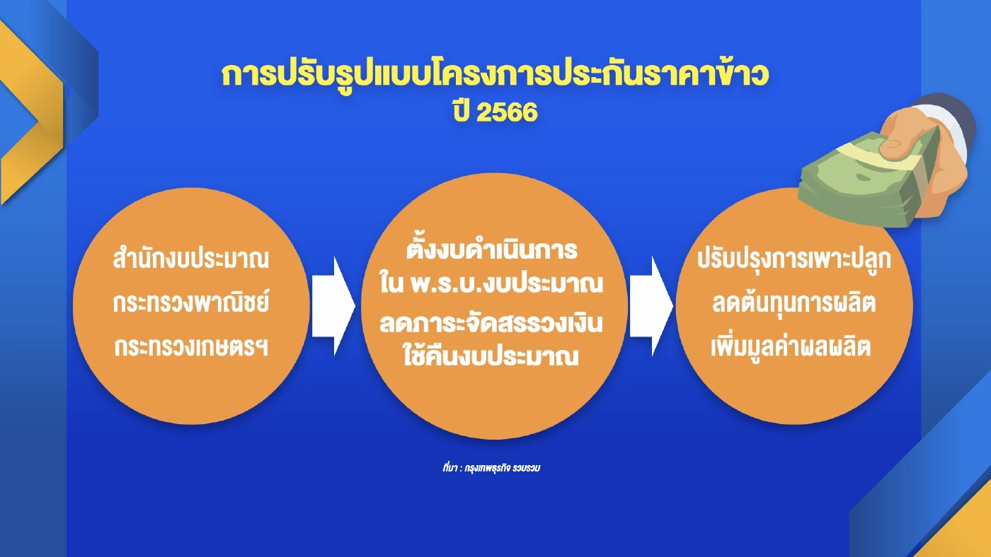 รัฐก่อ ‘หนี้‘ เพิ่ม 1.5 แสนล้านอุดประกันรายได้ข้าว