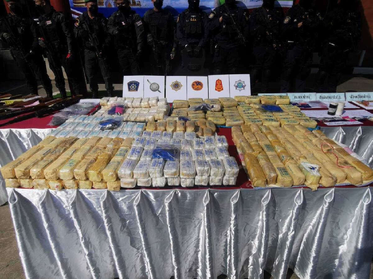 ตำรวจ ภ.5 ร่วมกับ ป.ป.ส. กวาดล้างขบวนการยาเสพติดยึดทรัพย์กว่า 60 ล้าน