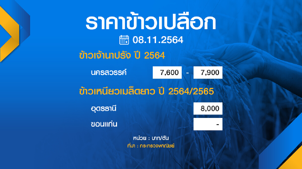 บรรดาโรงสีแย่งซื้อดัน ‘ข้าว‘ ราคาพุ่ง