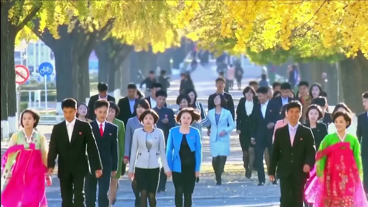 ภาพเอ็กซ์คลูซีฟ กรุงเปียงยาง เกาหลีเหนือ ( คลิป )