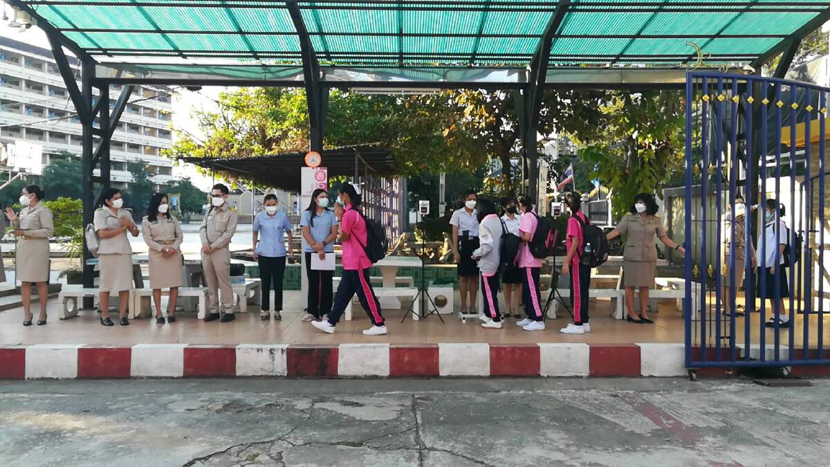 "พิษณุโลก"เปิดเรียน On Site วันแรก-วางมาตรการเข้มกันโควิด