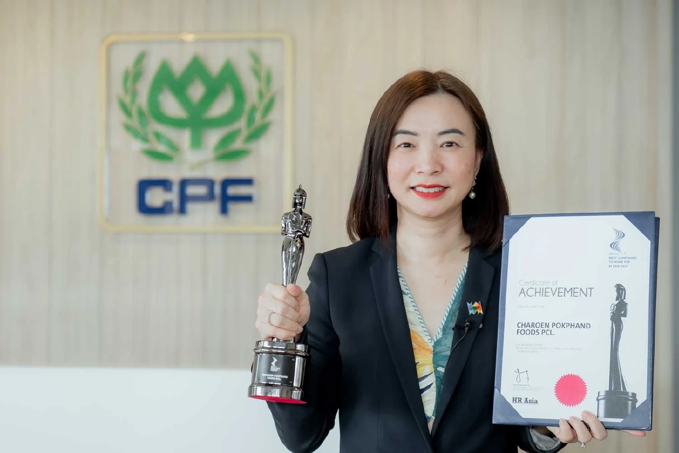 “CPF” คว้ารางวัลองค์กรดีเด่นที่น่าทำงานด้วย มากที่สุดในเอเชีย