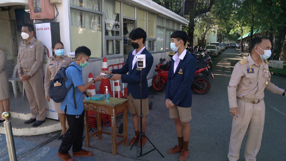 โรงเรียนในขอนแก่นยังเข้มมาตรการหลังเปิดเรียนเกือบสัปดาห์