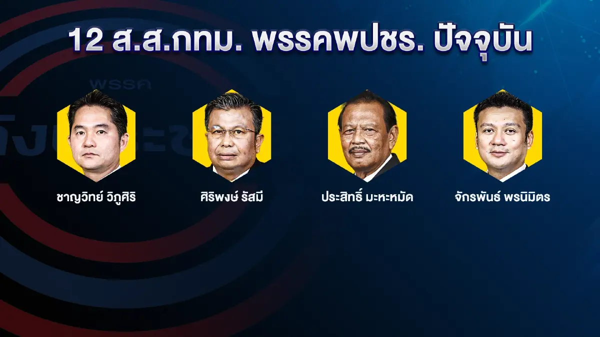 "ลุงป้อม" ปัด ไม่รู้เปิดตัว ส.ส. กทม. พปชร. พรุ่งนี้ (27 พ.ย.)