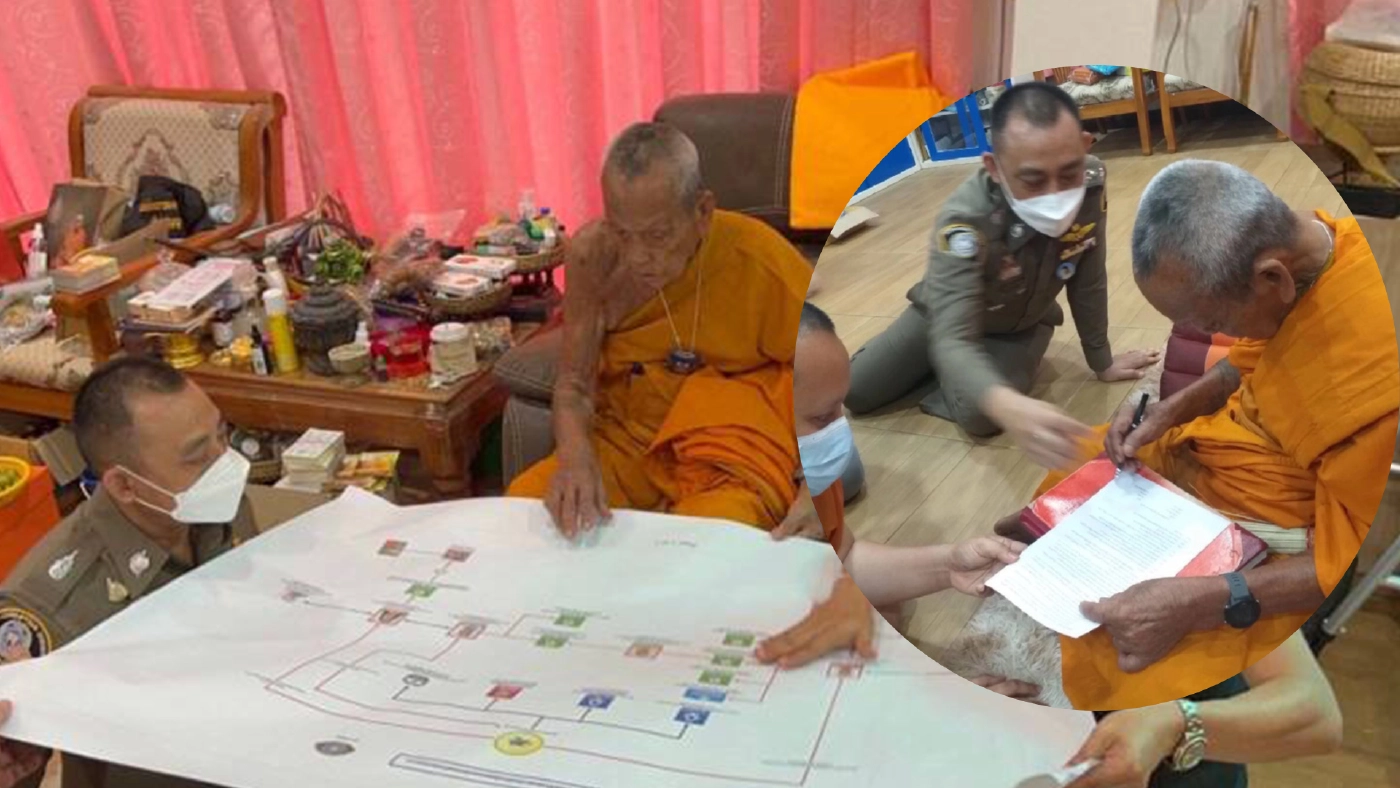 ปปป. บุกวัดห้วยด้วน สอบเส้นทางเงินคนสนิท "หลวงพ่อพัฒน์" อายัดกว่า 60 ล้านบาท