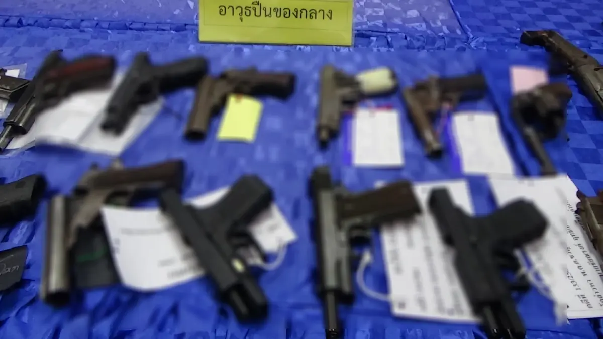 ระดมกวาดล้างก่อนการเลือกตั้ง อบต.ได้ของกลางจำนวนมาก