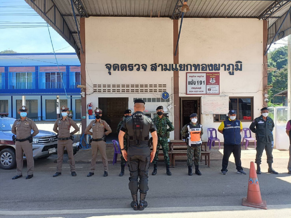เปิดประเทศรับ นทท.พม่าทะลักชายแดนกาญจน์แล้วกว่า 600 ราย