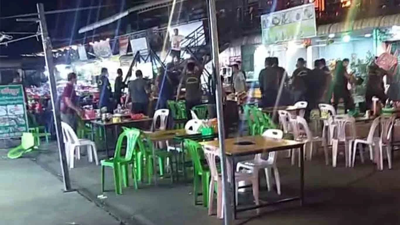 นักท่องเที่ยวยิงสนั่นในผับฝั่งปอยเปต จับคนไทย-กัมพูชา 15 คน จนท.เจ็บ 3 ราย