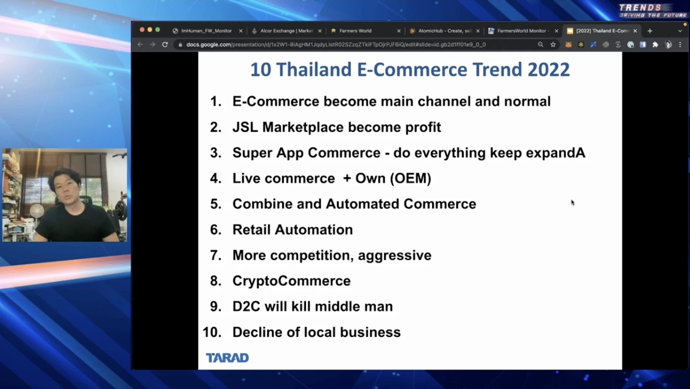 Thailand E-commerce Trend 10 เทรนด์การค้าออนไลน์ปี 2565 