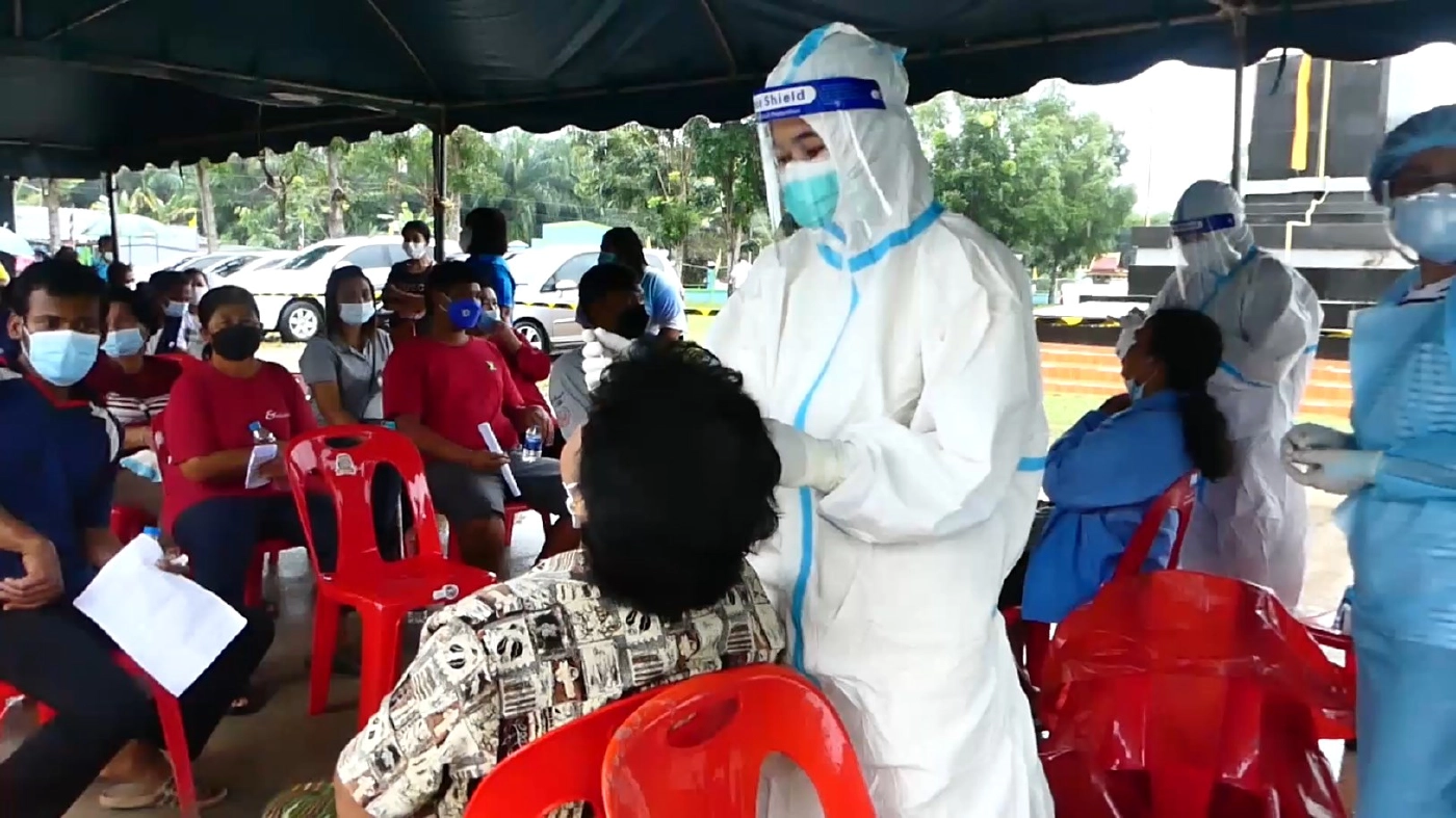 ซิโนฟาร์มเข็มแรกสร้างภูมิคุ้มกันชาวชุมชนบางหมาก